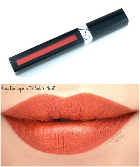 dior rouge liquid rock metal|Rouge Dior liquid lip stain.